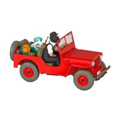 Bíll TINNI - Red Willys