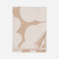 Handklæði UNIKKO 50x70 beige/white