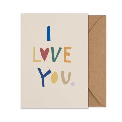 Kort/Mynd I LOVE YOU - A5