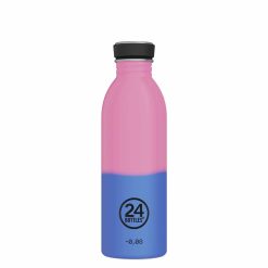 Vatnsflaska URBAN KIDS REactive pink/blu