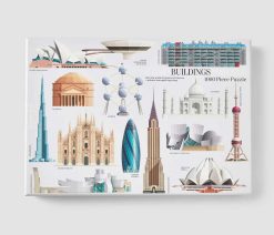 Púsluspil ICONIC BUILDINGS 1000 stk