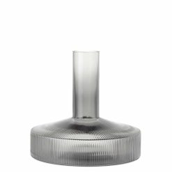 Karafla WINE RIPPLE 1,1L Smoked grey