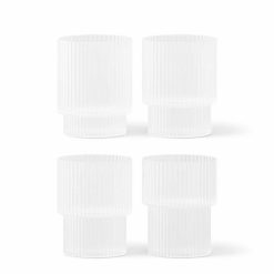Glas RIPPLE 20cl 4/pk, frosted