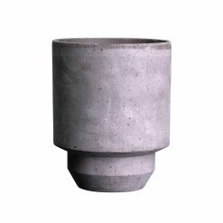Blómapottur HOFF Ø25 raw grey