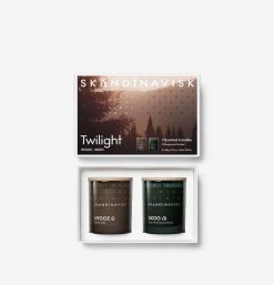 Gjafasett TWILIGHT 2 stk ilmkerti 65 gr