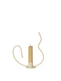 Kertastjaki VALSE LOW H18,4 Cashmere