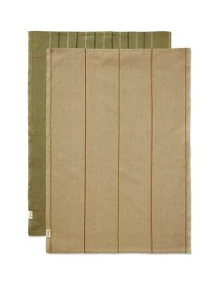 Viskustykki ITO 2/pk Seaweed/Flax