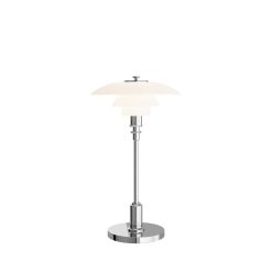 PH 2/1 Borðlampi portable Chrome
