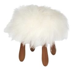 FUZZY kollur mahogny