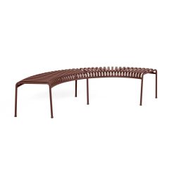 Bekkur PALISSADE PARK set of 2, Iron Red