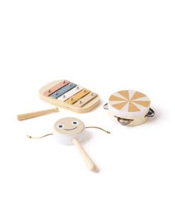 Leikfang/ hljóðfæri MUSIC SET 3/pk brown