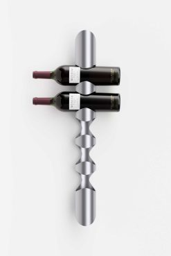 Vínrekki MYRKEY Merlot metallic silver