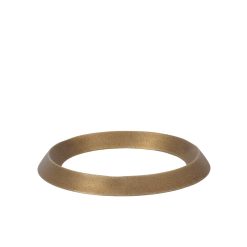 Hitaplatti LEVEE antique brass