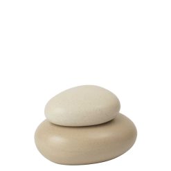 Box PEBBLE medium sand/cream