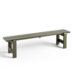 Bekkur WEEKDAY 190x32xH45, Olive