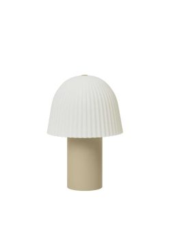 FRILL PORTABLE Borðlampi Cashmere/white