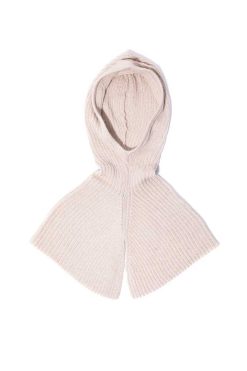 Alpaca hetta/ Rib Hood, Beige