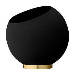 Blómapottur GLOBE Ø37 svartur