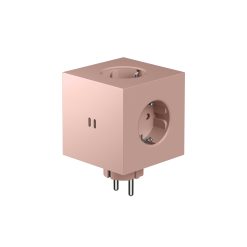 Fjöltengi SQUARE 2 m/USB C, bleikt