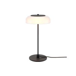 BLOSSI Borðlampi Ø23 Black/Opal White