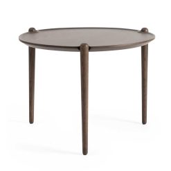 Borð ARIA HIGH Ø60 x H46 Dark Oak