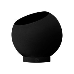 Blómapottur GLOBE Ø17 svartur/svartur