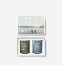 Gjafasett Still Waters 2 stk ilmkerti 65