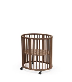 SLEEPI MINI rúm V3 0-6 mán warm brown