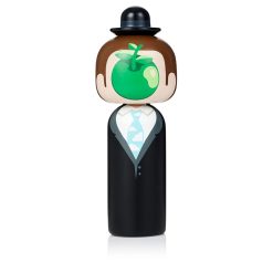 Tréstytta Kokeshi RENÉ MAGRITTE H16,5