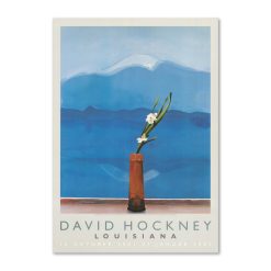 Plakat DAVID HOCKNEY Mt.Fuji & Flowers