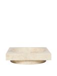 Skál HEW LOW CENTREPIECE travertine