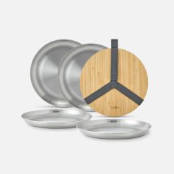 Diskur PICNIC STEEL PLATE 4/pk