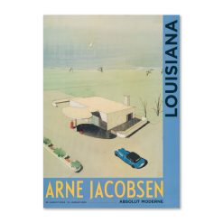 Plakat A. JACOBSEN Skovshoved Tankst. A1
