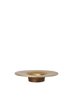 Kertastjaki SOOTHE BLOCK brass