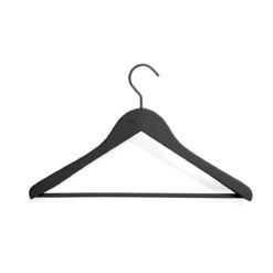 Herðatré SOFT COAT WIDE m/slá 4/pk sv---