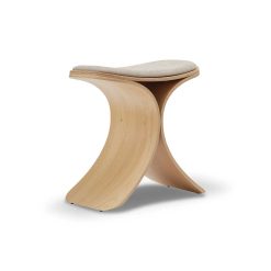 Kollur LUNO H45 eik/beige áklæði
