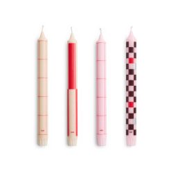 Kerti PATTERN 4/pk reds/bordeaux---