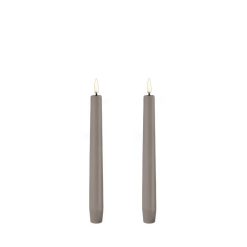 Batterískerti TAPER LED W2,3 x H20 2/pk