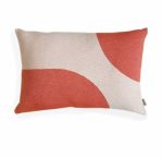 Púði BOGAR 60x40 cm, coral/beige