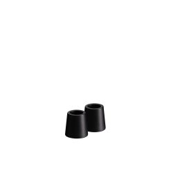 Kertastjaki mini LIGHT matt black 2/pk