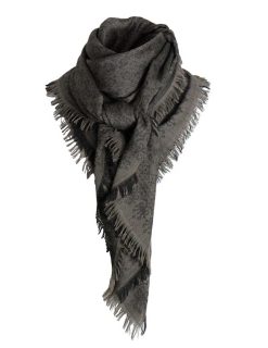 Sjal BÓL black/olive