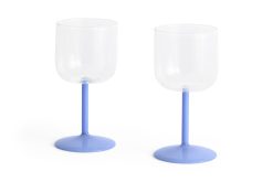 Vínglas TINT 2/pk jade/l.blue