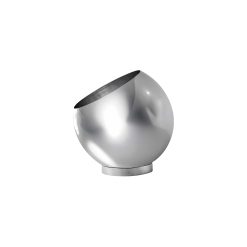 Blómapottur GLOBE Ø17 Silver