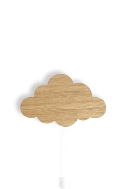 Vegglampi CLOUD eik/olíu