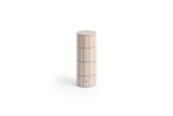 Kerti COLUMN M off white/blue grid/check