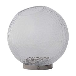 Vasi GLOBE BUBBLES L Ø21 clear