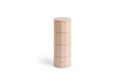 Kerti COLUMN L off white/red/grid/check