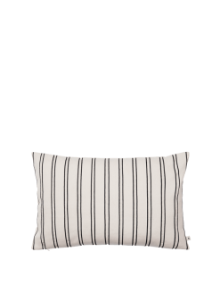 Púði TWILL 60x40 Off-white/black