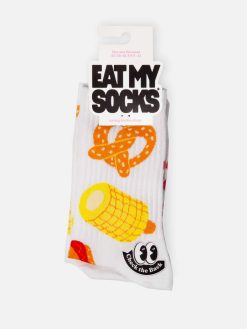 Sokkar EAT MY SOCKS FLAT, Hot to go