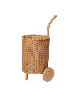 Karfa á hjólum TUKKI H36 Ø30 natural